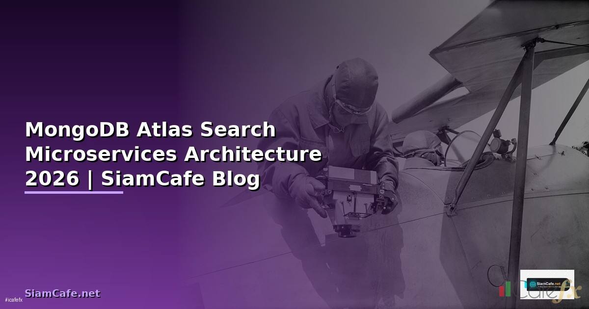 MongoDB Atlas Search Microservices Architecture