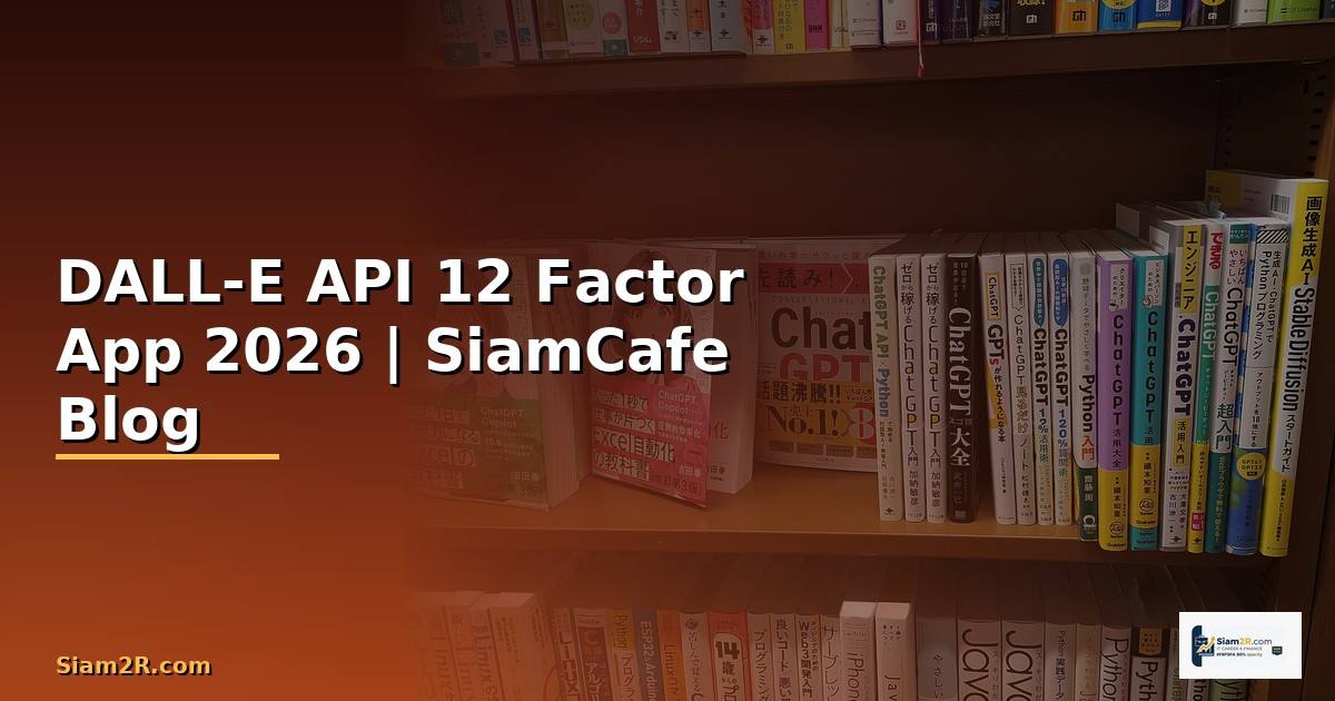DALL-E API 12 Factor App