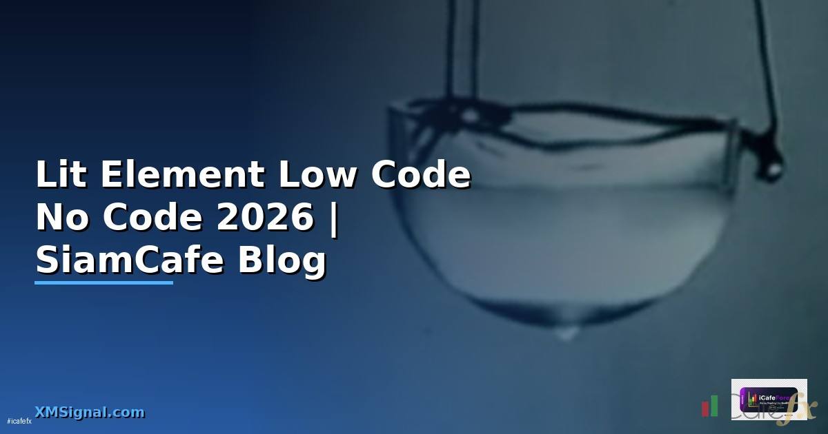 Lit Element Low Code No Code