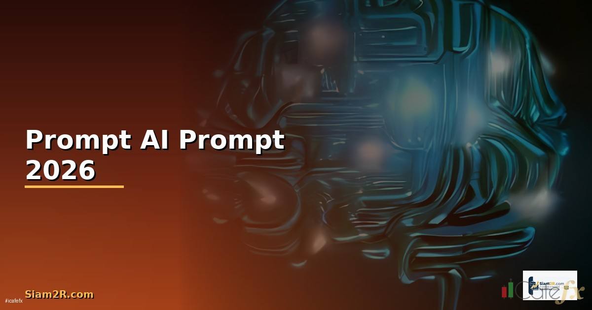 Prompt AI คืออะไร — คู่มือเขียน Prompt
