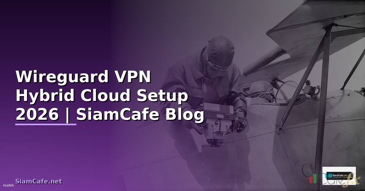 Wireguard VPN Hybrid Cloud Setup