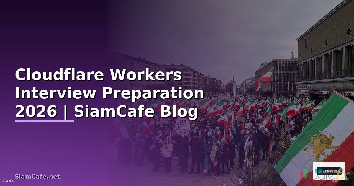 Cloudflare Workers Interview Preparation — คู่มือฉบับสมบูรณ์ 2026