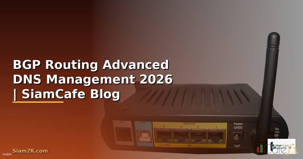 BGP Routing Advanced DNS Management