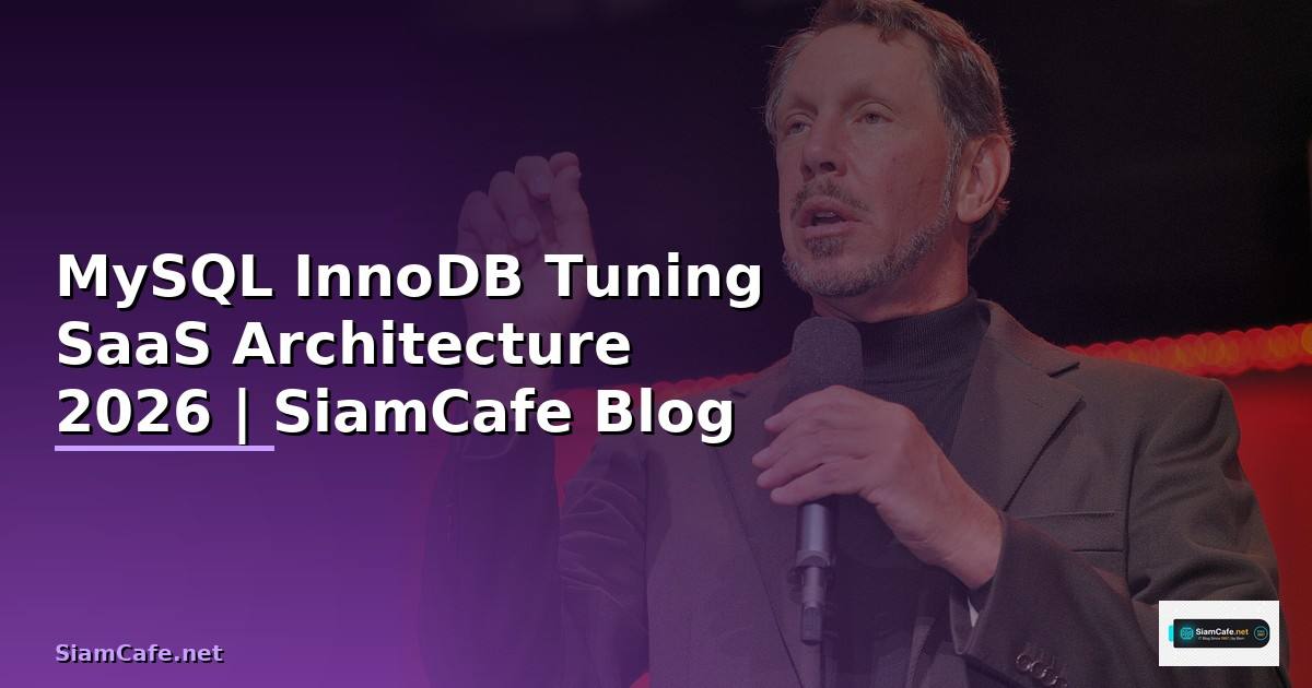 MySQL InnoDB Tuning SaaS Architecture