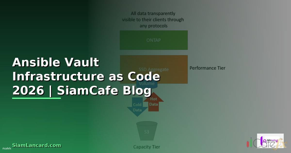 Ansible Vault Infrastructure as Code