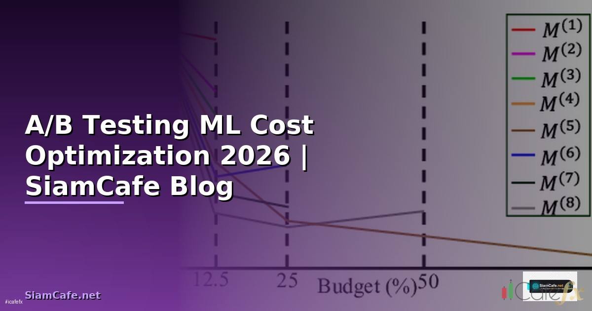 A/B Testing ML Cost Optimization ลดค่าใช้จ่าย