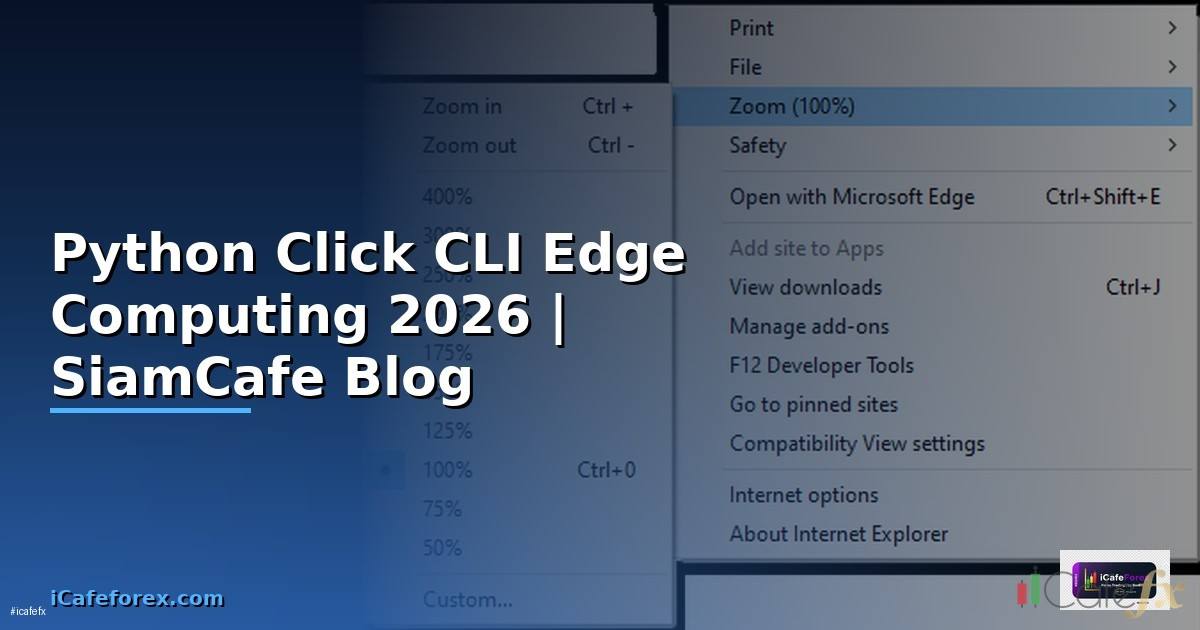 Python Click CLI Edge Computing
