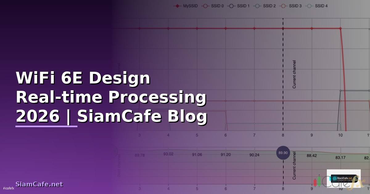 WiFi 6E Design Real-time Processing — คู่มือฉบับสมบูรณ์ 2026