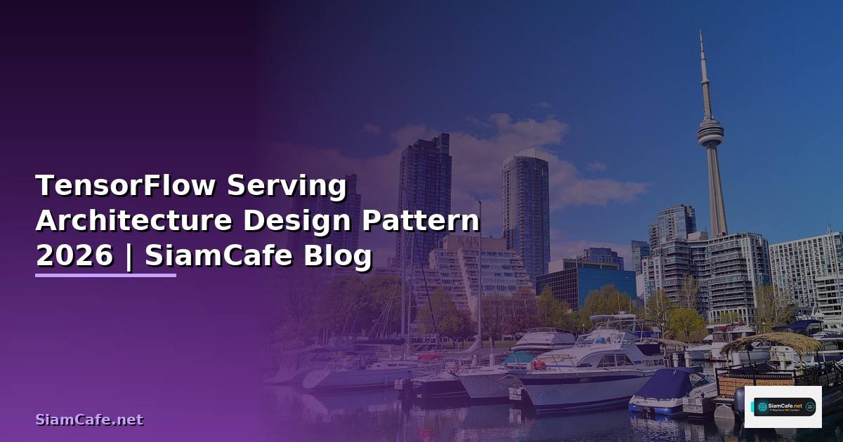 TensorFlow Serving Architecture Design Pattern