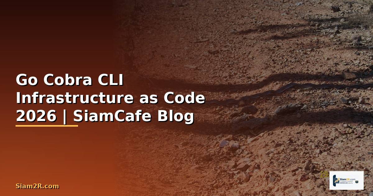 Go Cobra CLI Infrastructure as Code