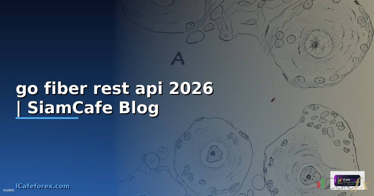 go fiber rest api — ข้อมูลครบถ้วน 2026