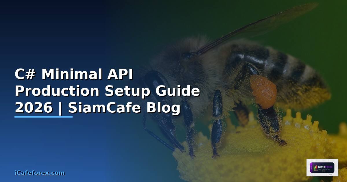 C# Minimal API Production Setup Guide
