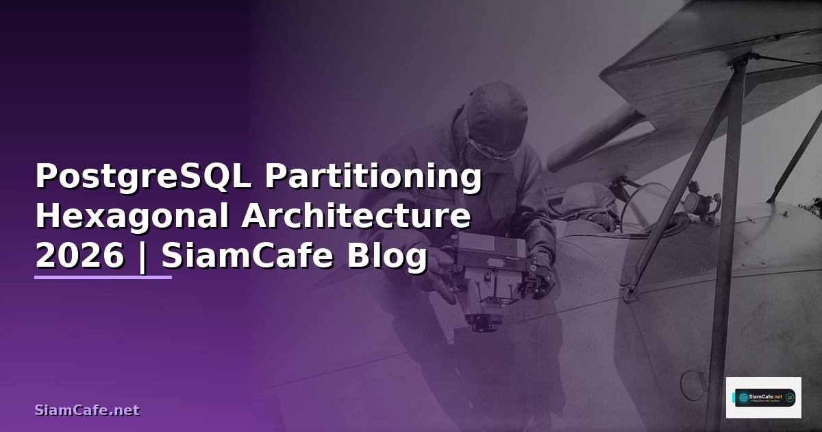 PostgreSQL Partitioning Hexagonal Architecture