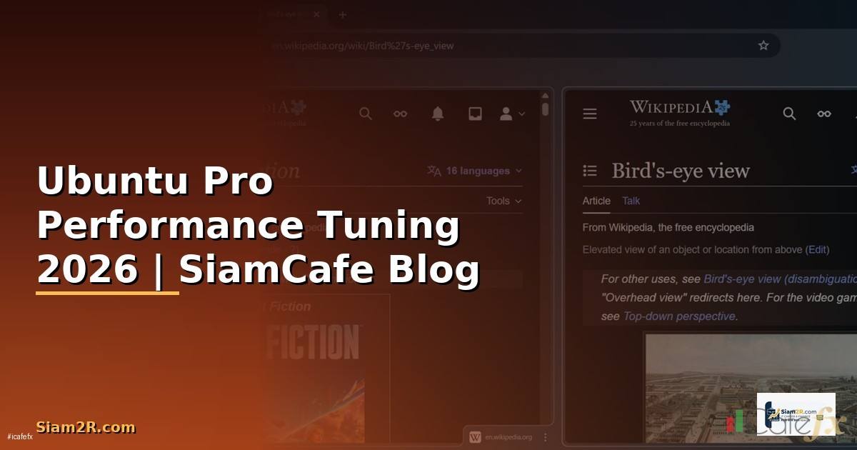 Ubuntu Pro Performance Tuning เพิ่มความเร็ว