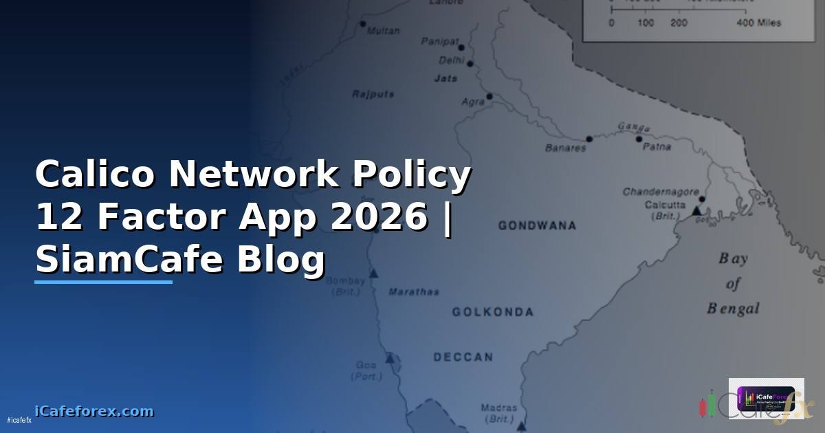 Calico Network Policy 12 Factor App — คู่มือฉบับสมบูรณ์ 2026