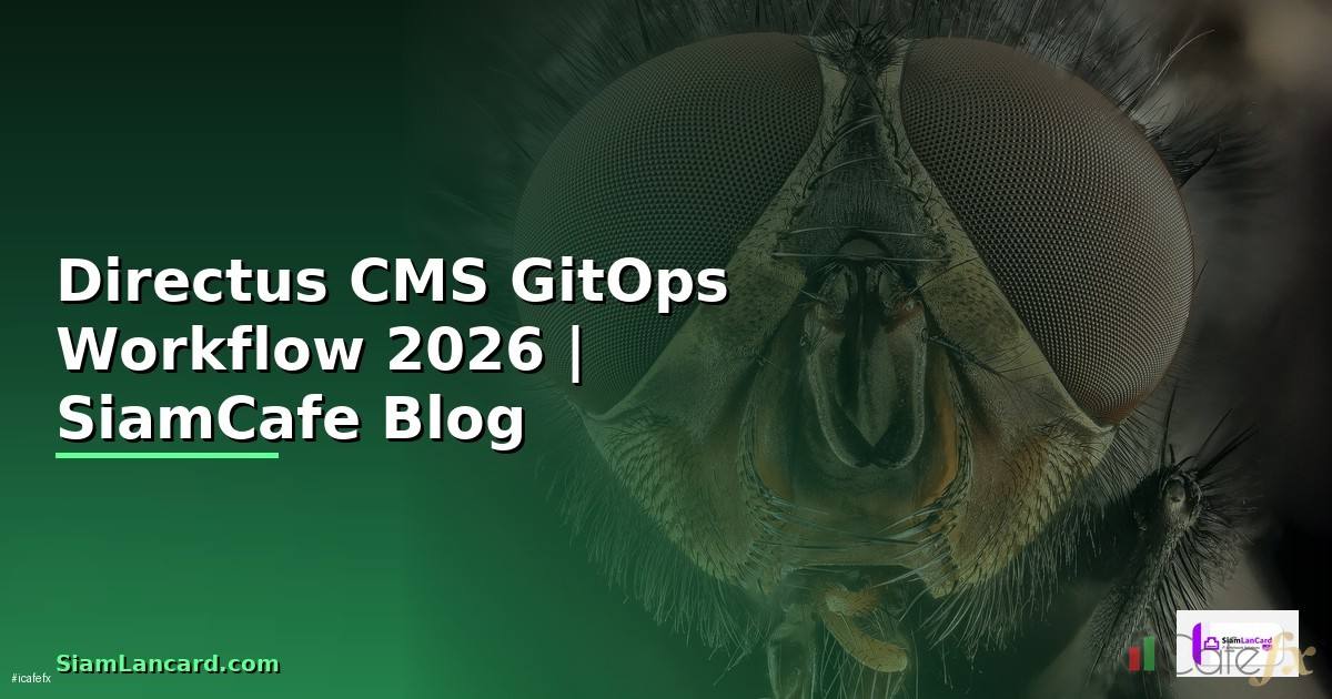 Directus CMS GitOps Workflow
