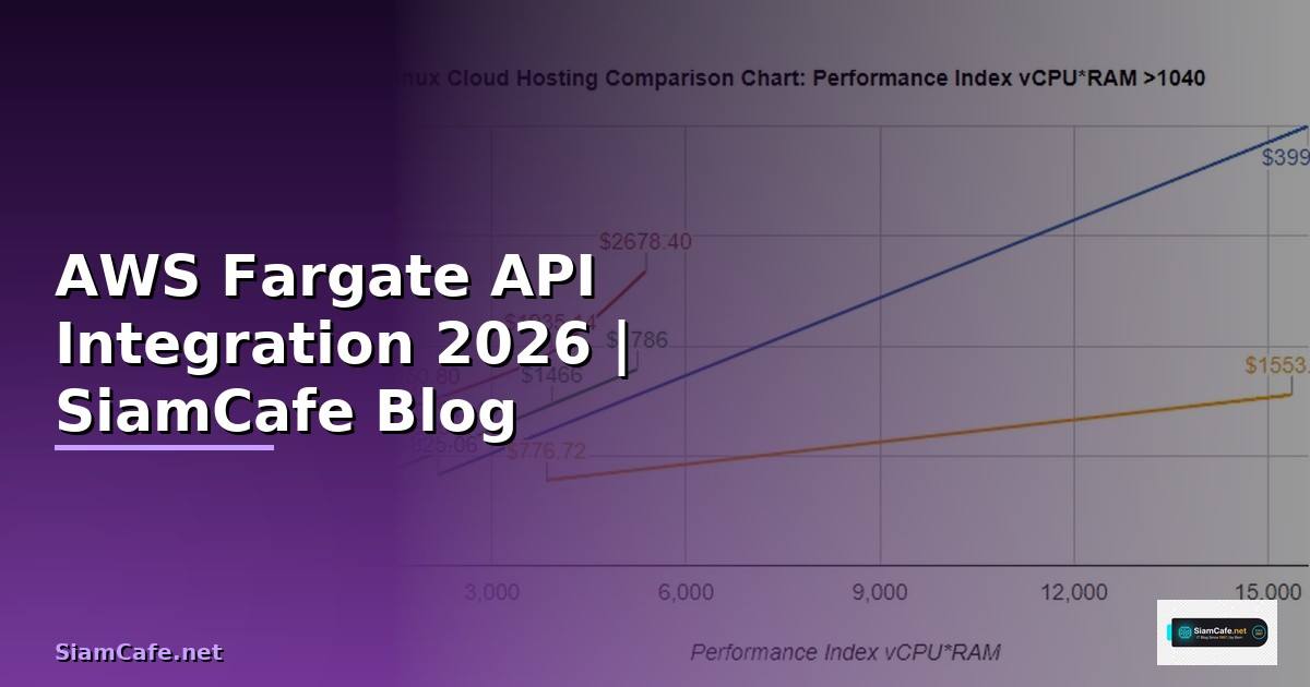 AWS Fargate API Integration เชื่อมต่อระบบ