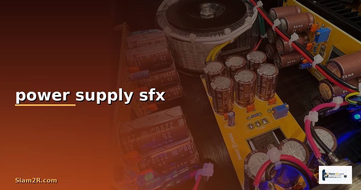 power supply sfx คือ — วิธีตั้งค่าและใช้งานจริงพร้อมตัวอย่าง