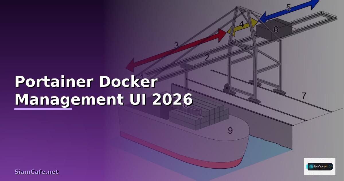 Portainer Docker Management UI ฉบับสมบูรณ์ 2026