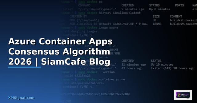 Azure Container Apps Consensus Algorithm