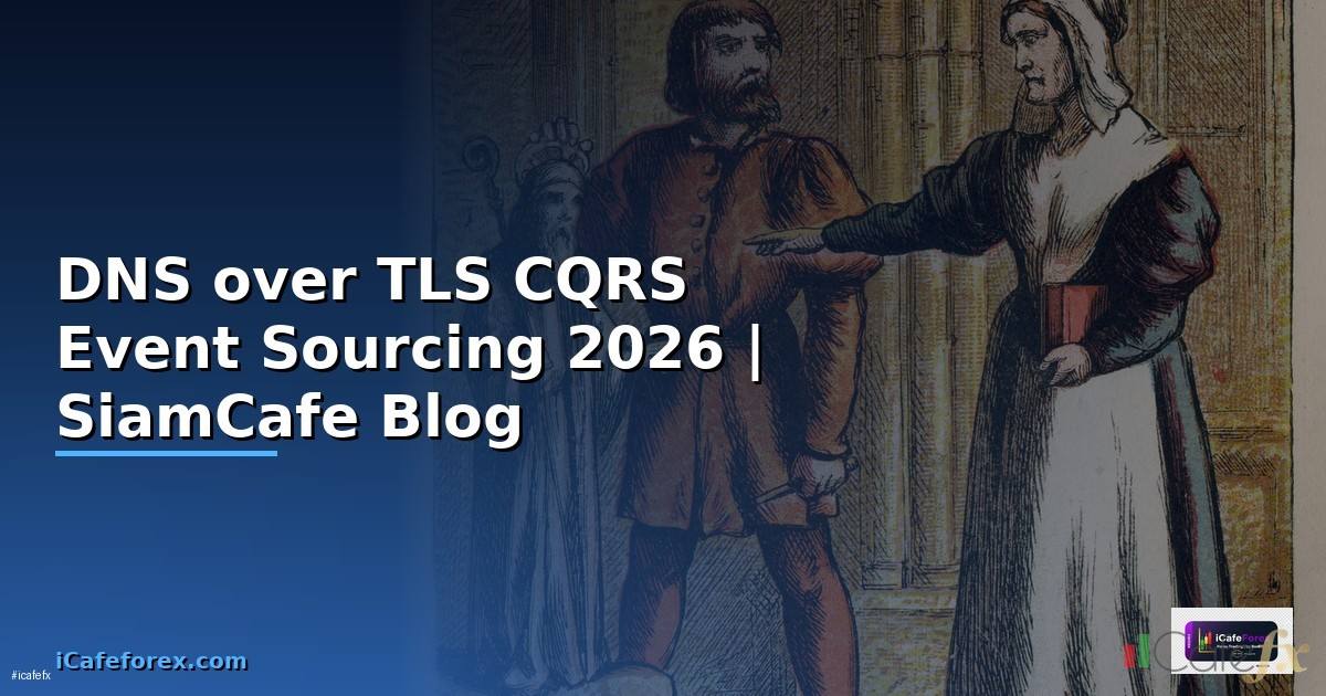 DNS over TLS CQRS Event Sourcing