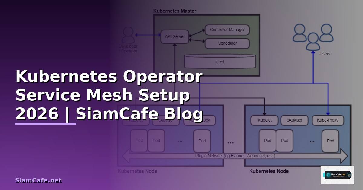 Kubernetes Operator Service Mesh Setup