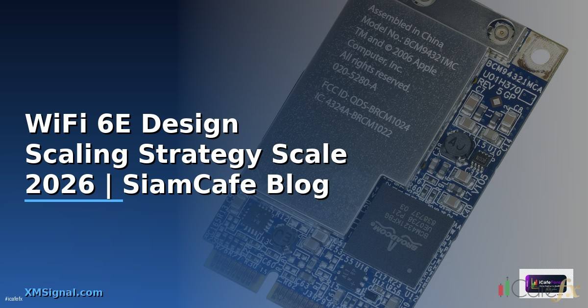 WiFi 6E Design Scaling Strategy วิธี Scale