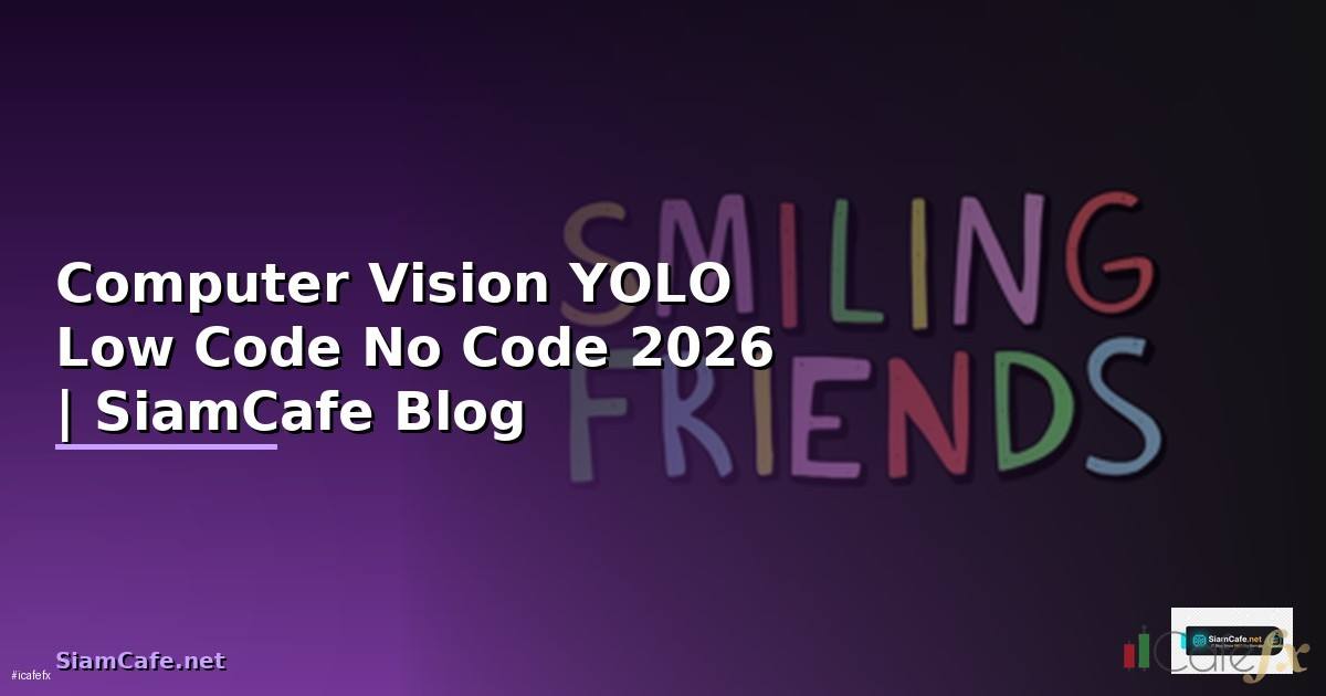 Computer Vision YOLO Low Code No Code