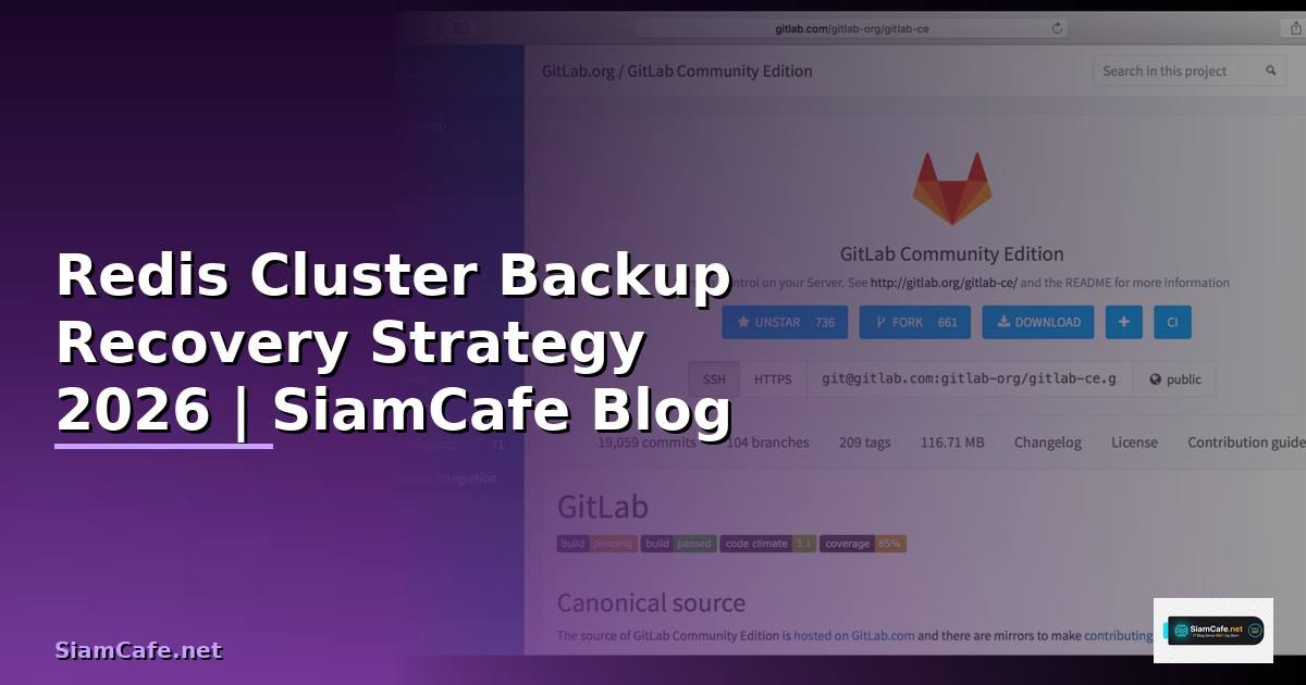 Redis Cluster Backup Recovery Strategy