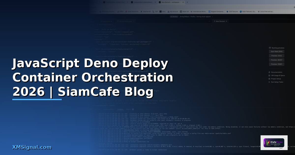 JavaScript Deno Deploy Container Orchestration