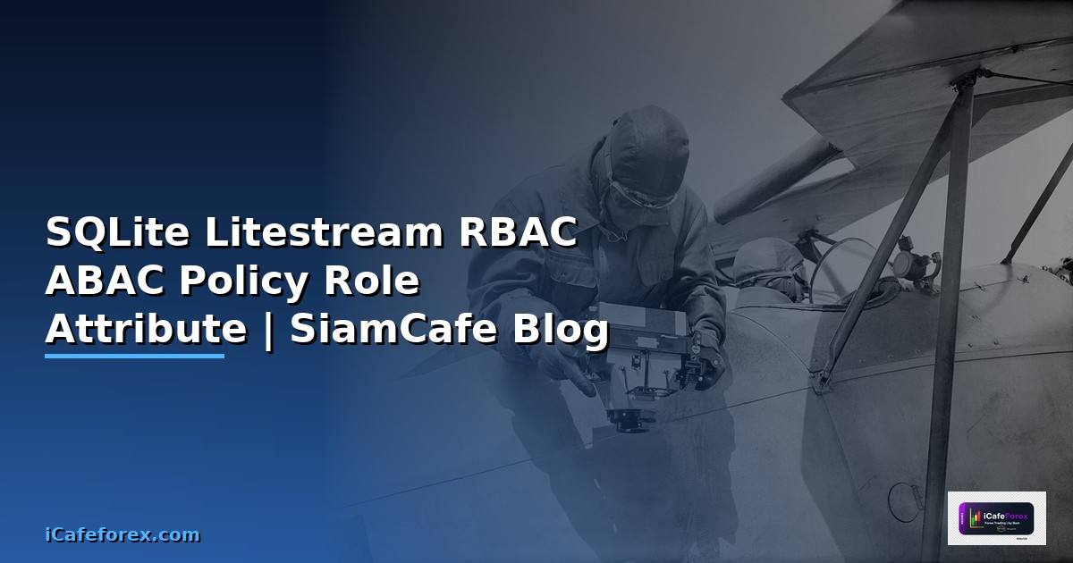 SQLite Litestream RBAC ABAC Policy —