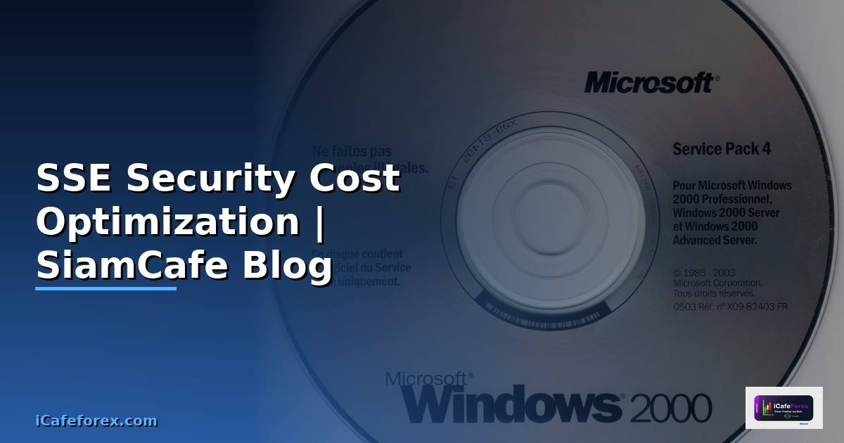 SSE Security Cost Optimization ลดค่าใช้จ่าย