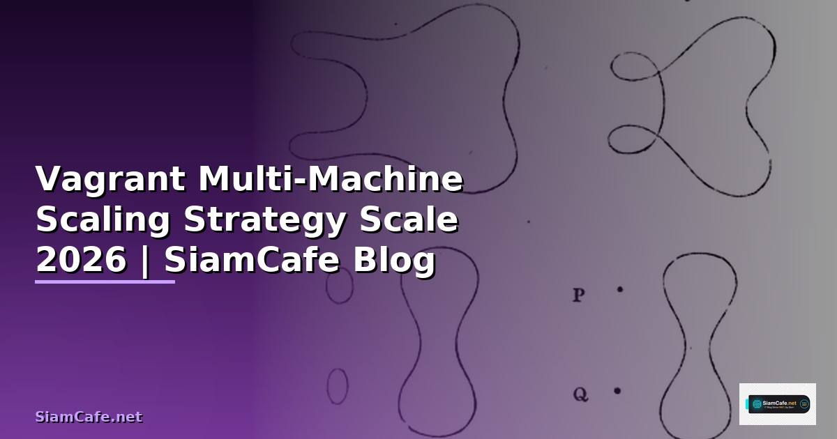 Vagrant Multi-Machine Scaling Strategy วิธี Scale