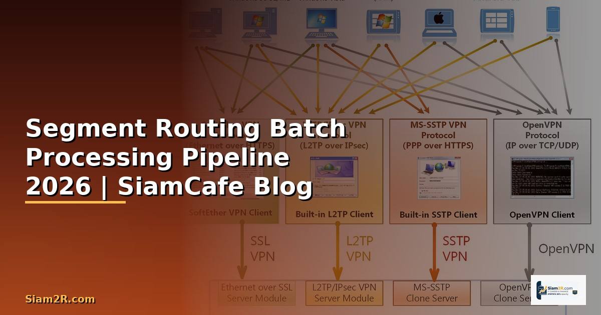 Segment Routing Batch Processing Pipeline