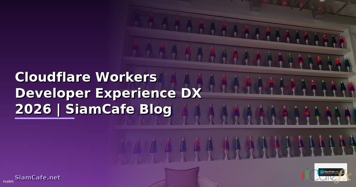 Cloudflare Workers Developer Experience DX