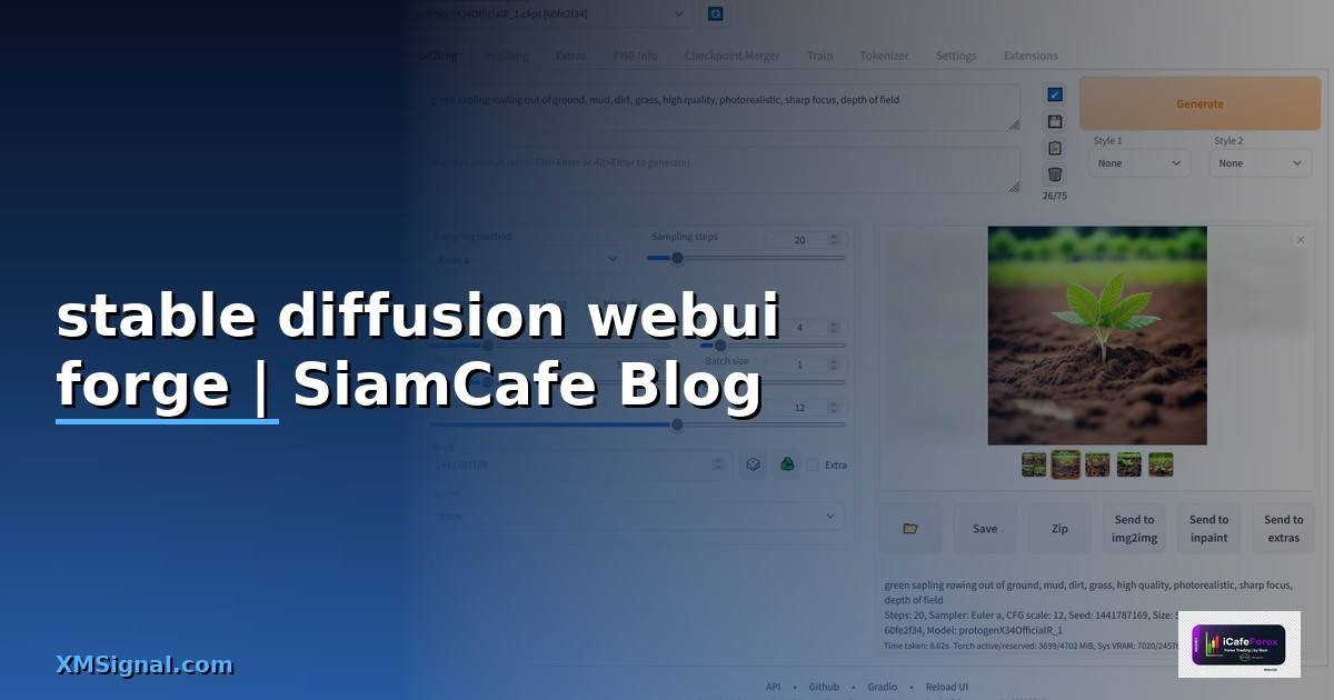 stable diffusion webui forge
