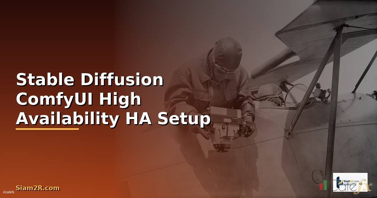 Stable Diffusion ComfyUI High Availability HA