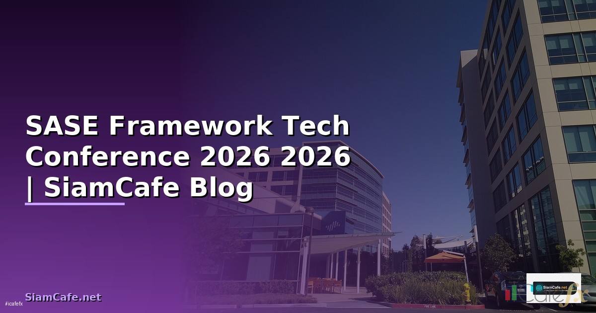 SASE Framework Tech Conference 2026