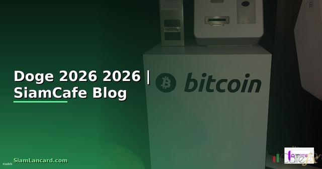 เหรียญ Doge — คู่มือฉบับสมบูรณ์ 2026 — คู่มือฉบับสมบูรณ์ 2026
