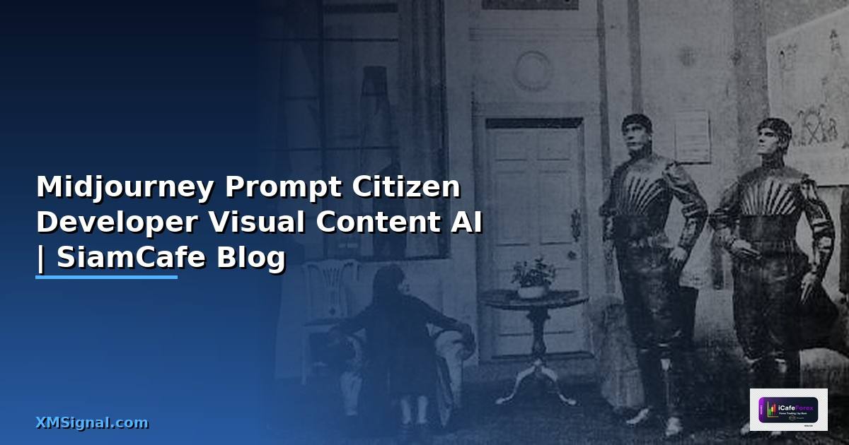 Midjourney Prompt Citizen Developer สร้าง Visual Content ด้วย AI