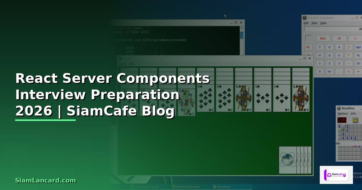 React Server Components Interview Preparation