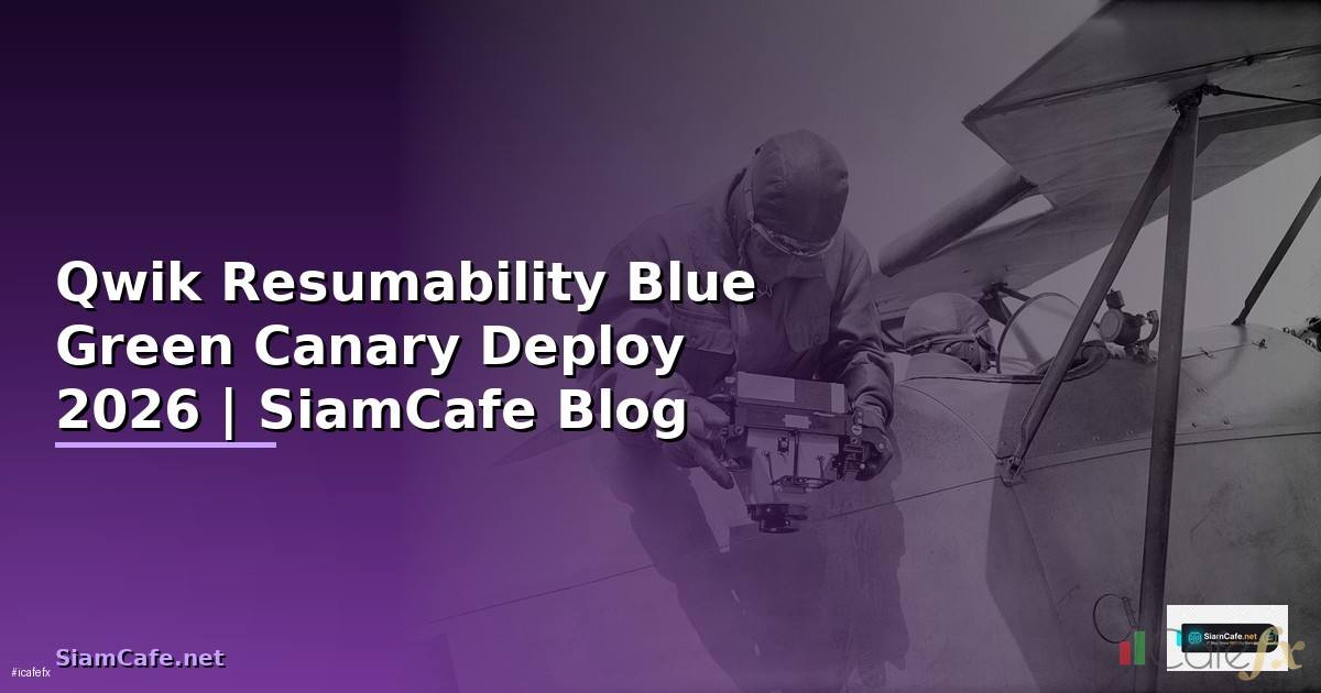 Qwik Resumability Blue Green Canary Deploy