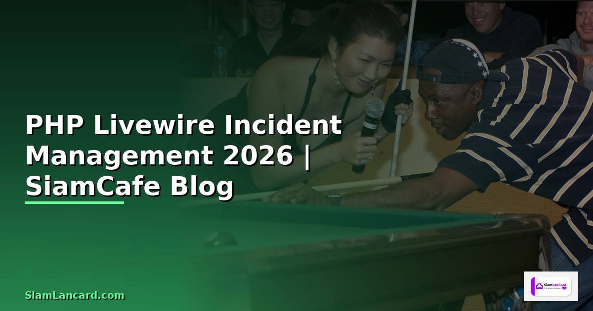 PHP Livewire Incident Management