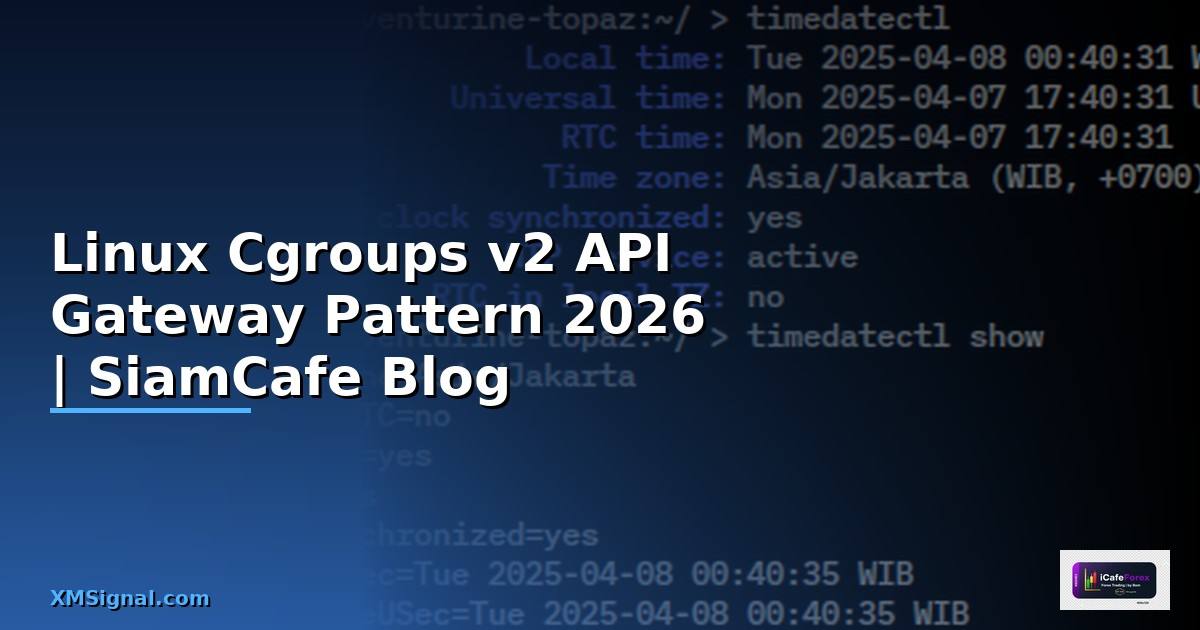 Linux Cgroups v2 API Gateway Pattern