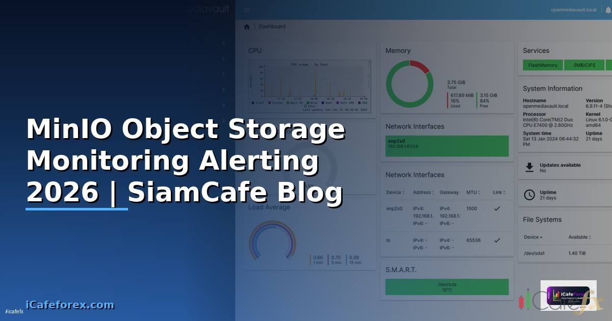 MinIO Object Storage Monitoring และ Alerting