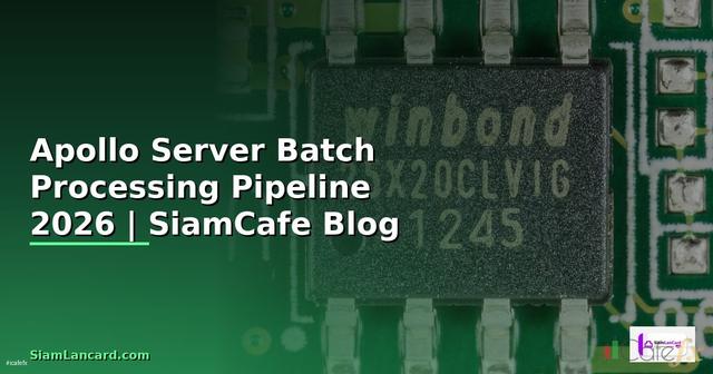 Apollo Server Batch Processing Pipeline