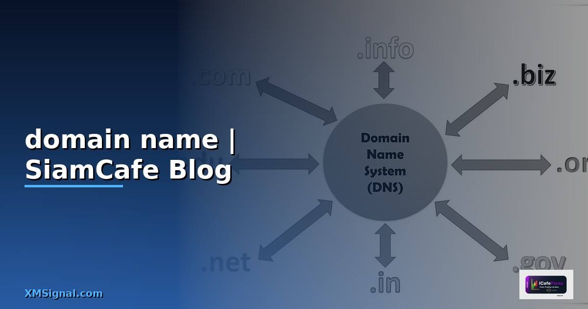 domain name คืออะไรและมีประโยชน์อย่างไร