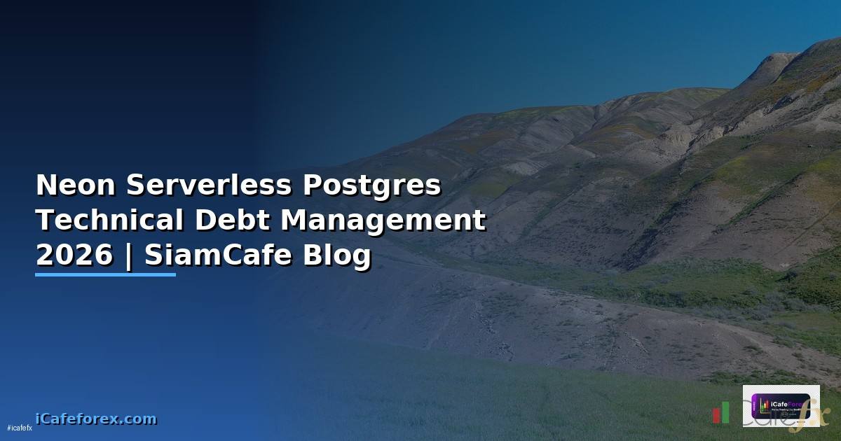 Neon Serverless Postgres Technical Debt