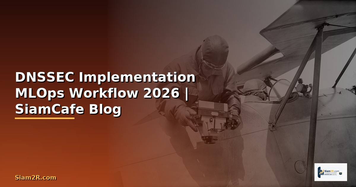 DNSSEC Implementation MLOps Workflow
