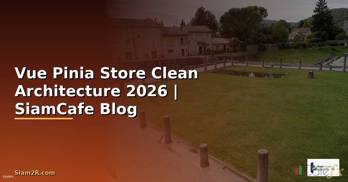 Vue Pinia Store Clean Architecture
